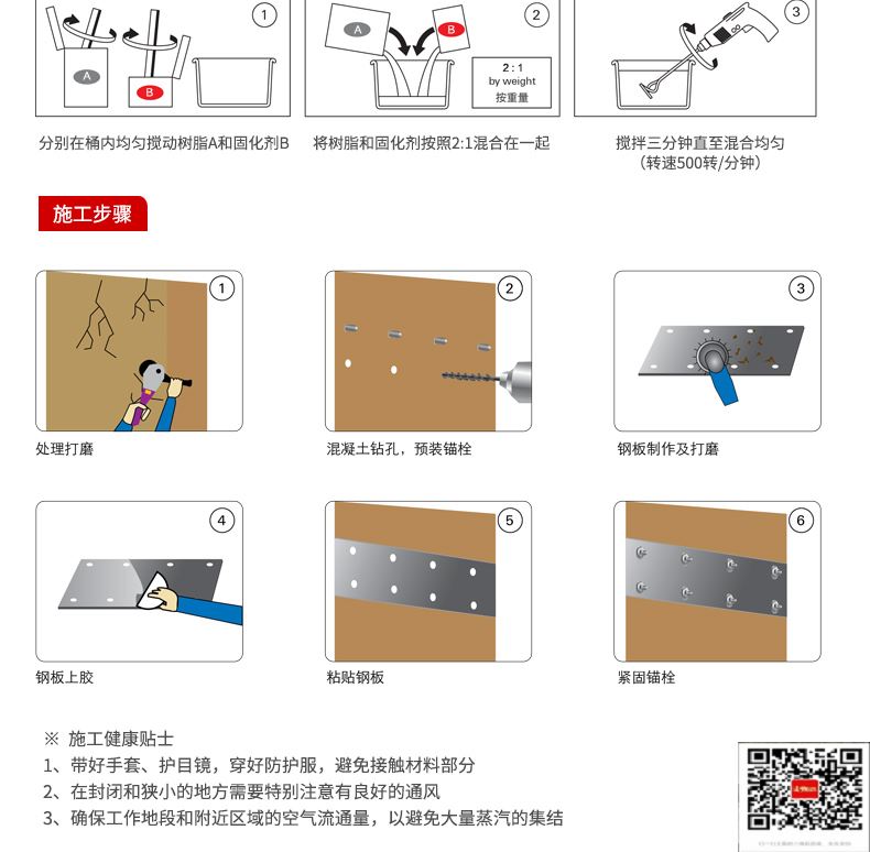 包钢遂平粘钢加固施工过程